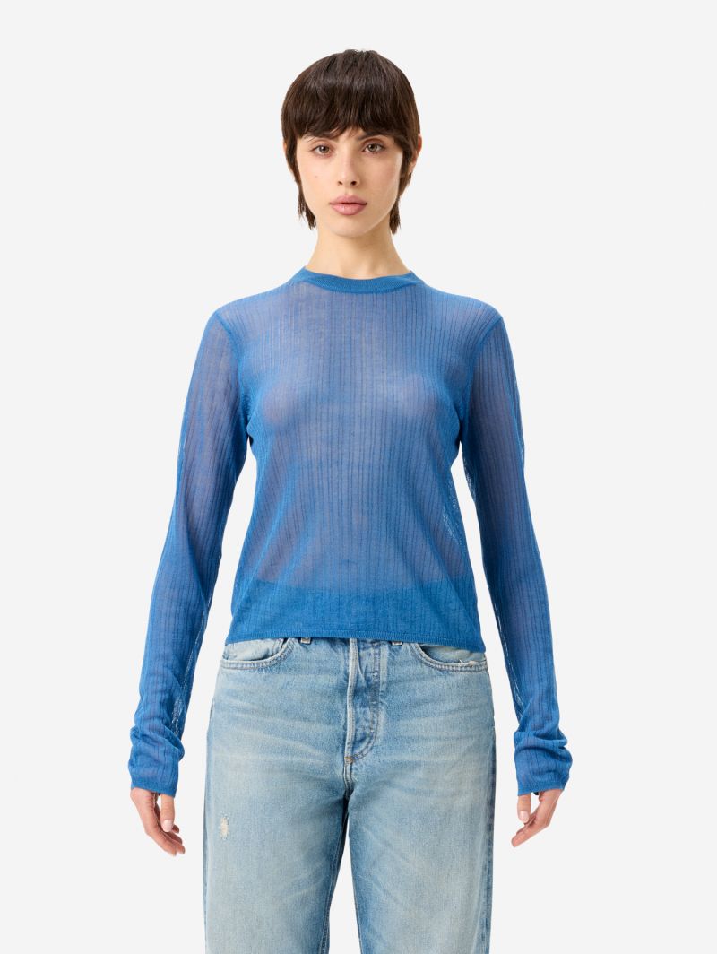 Linen-blend Ada jumper