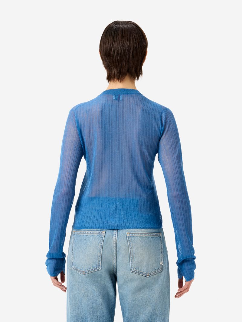 Linen-blend Ada jumper