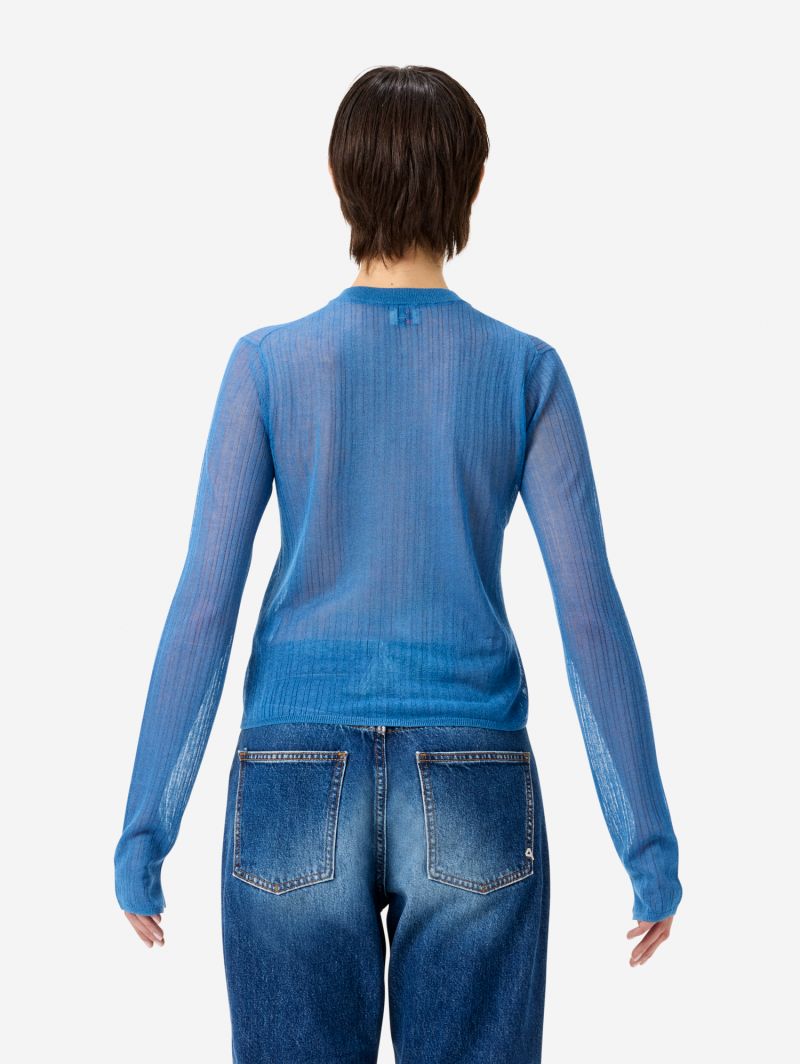 Linen-blend Bia cardigan