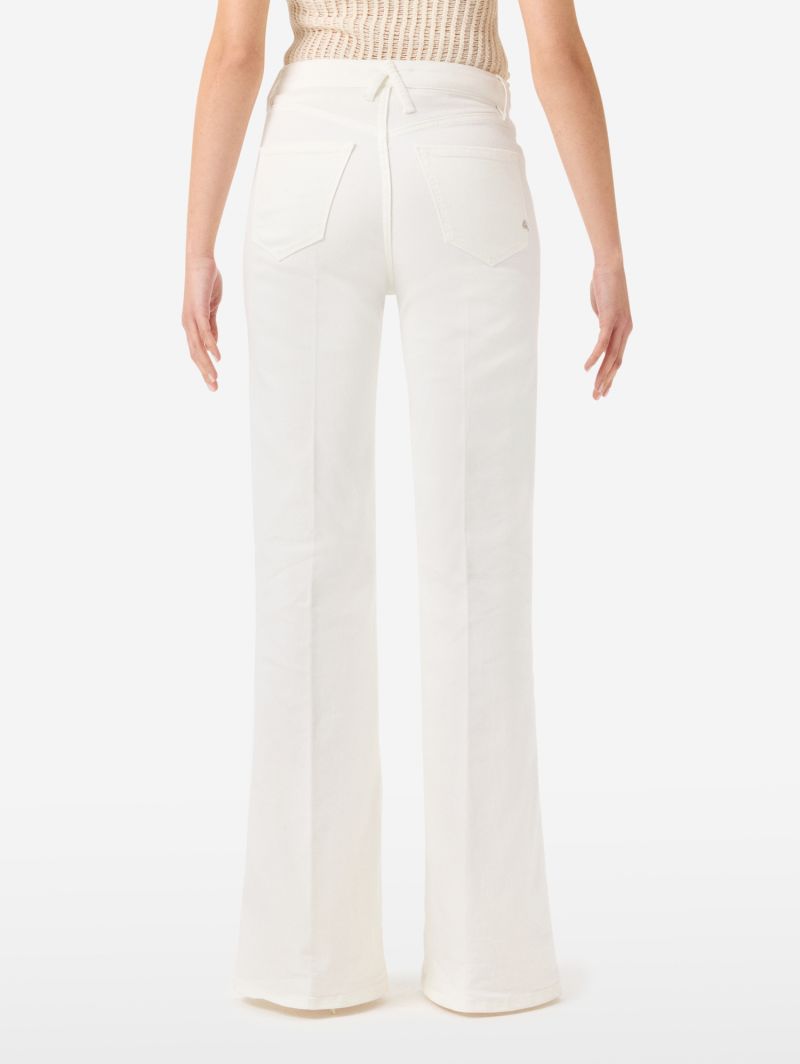 Flaire high rise flared direct dyed