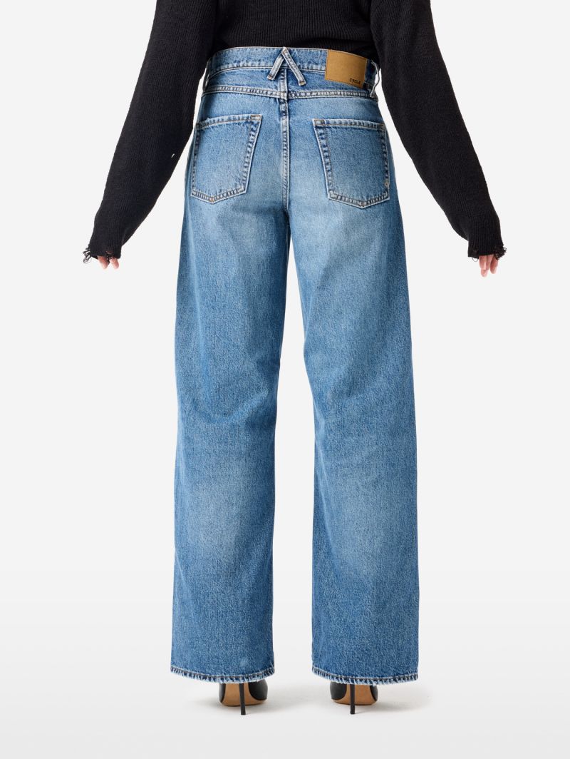 Low wide-leg Aida jeans