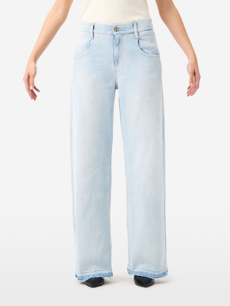 Low wide-leg Aida jeans