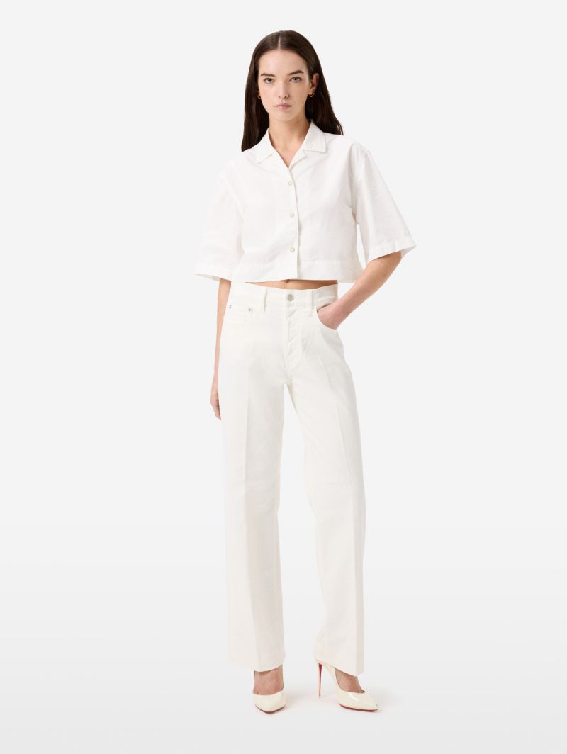 Right straight leg direct dyed