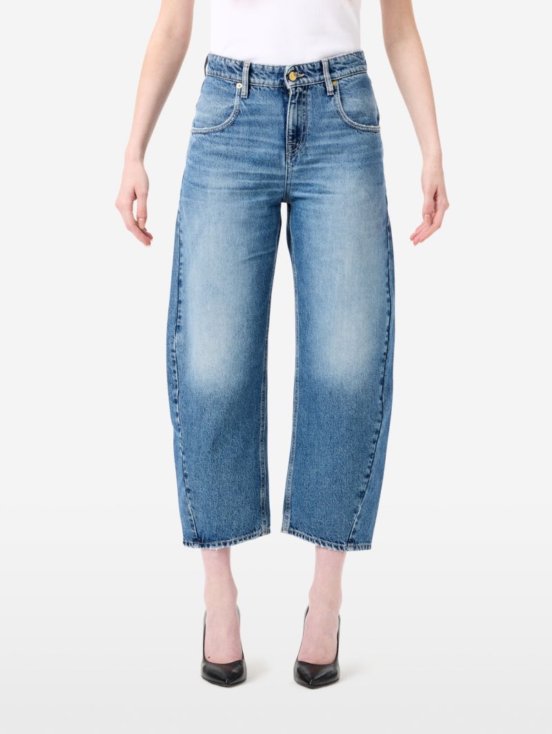 Cropped wide-leg Aida jeans