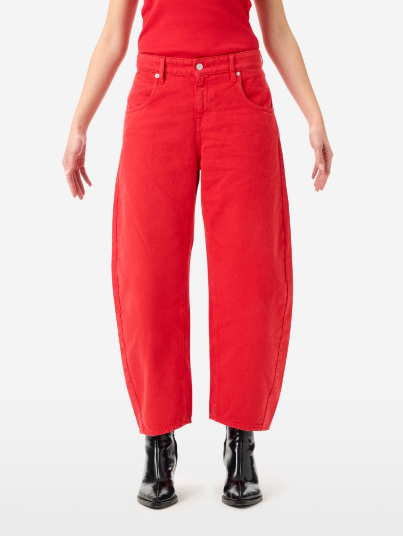 Cropped wide-leg Aida jeans