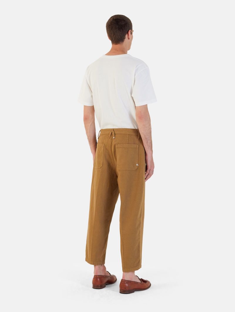 YOUNG CHINO RIGID OVER ANKLE GARMENT DYED FOX