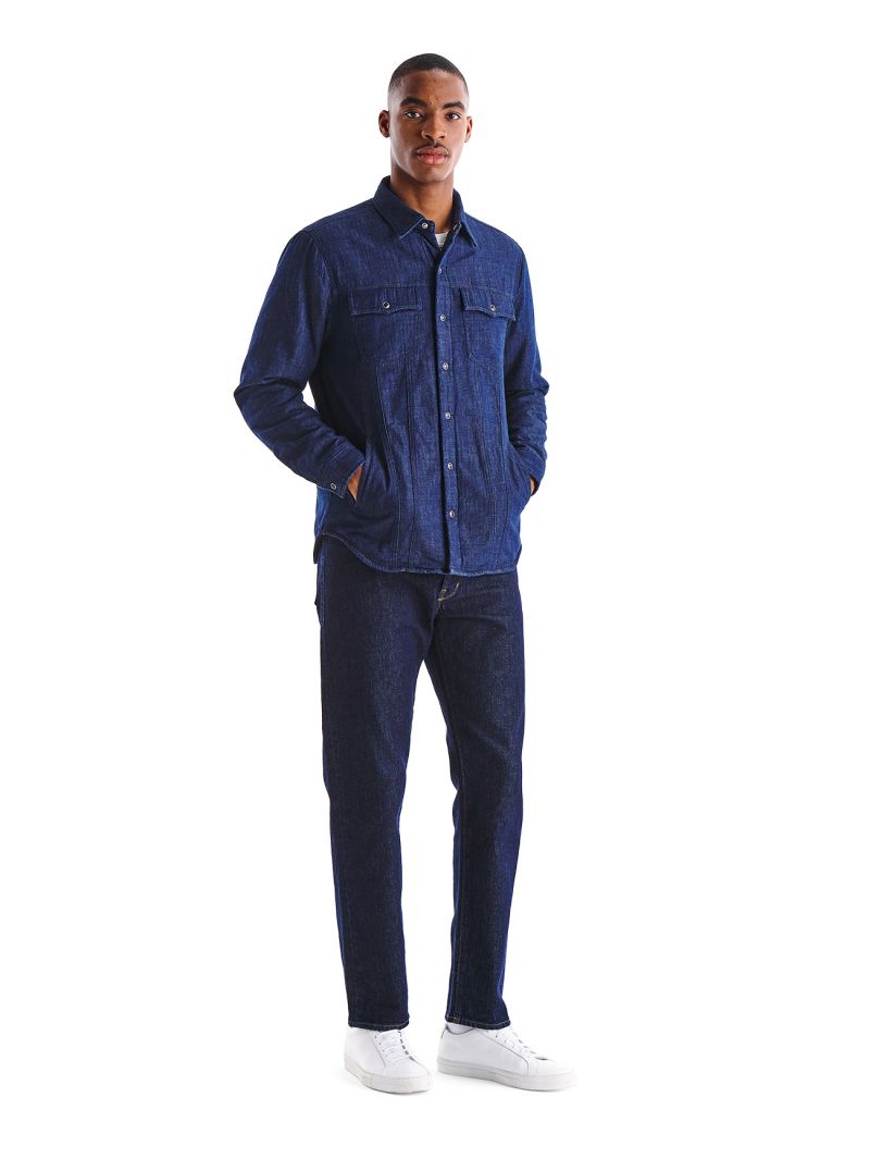 SOFT QUILTED SHIRT ONE-WASH SUNDRIED