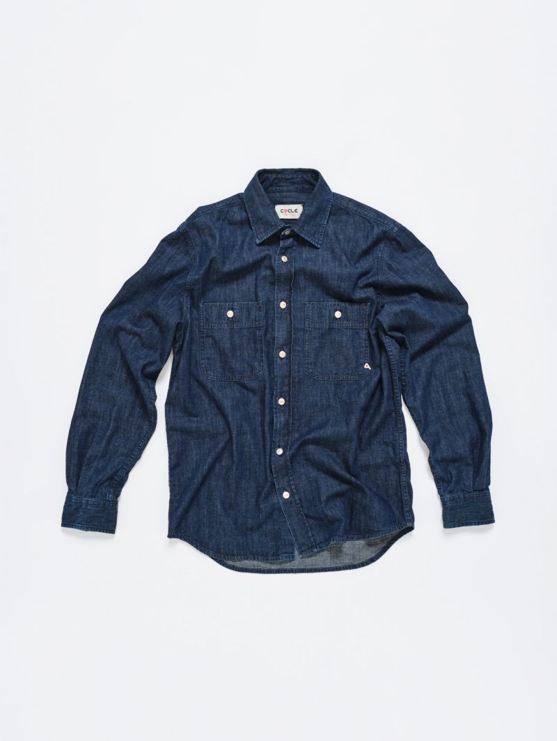 Heavy denim overshirt