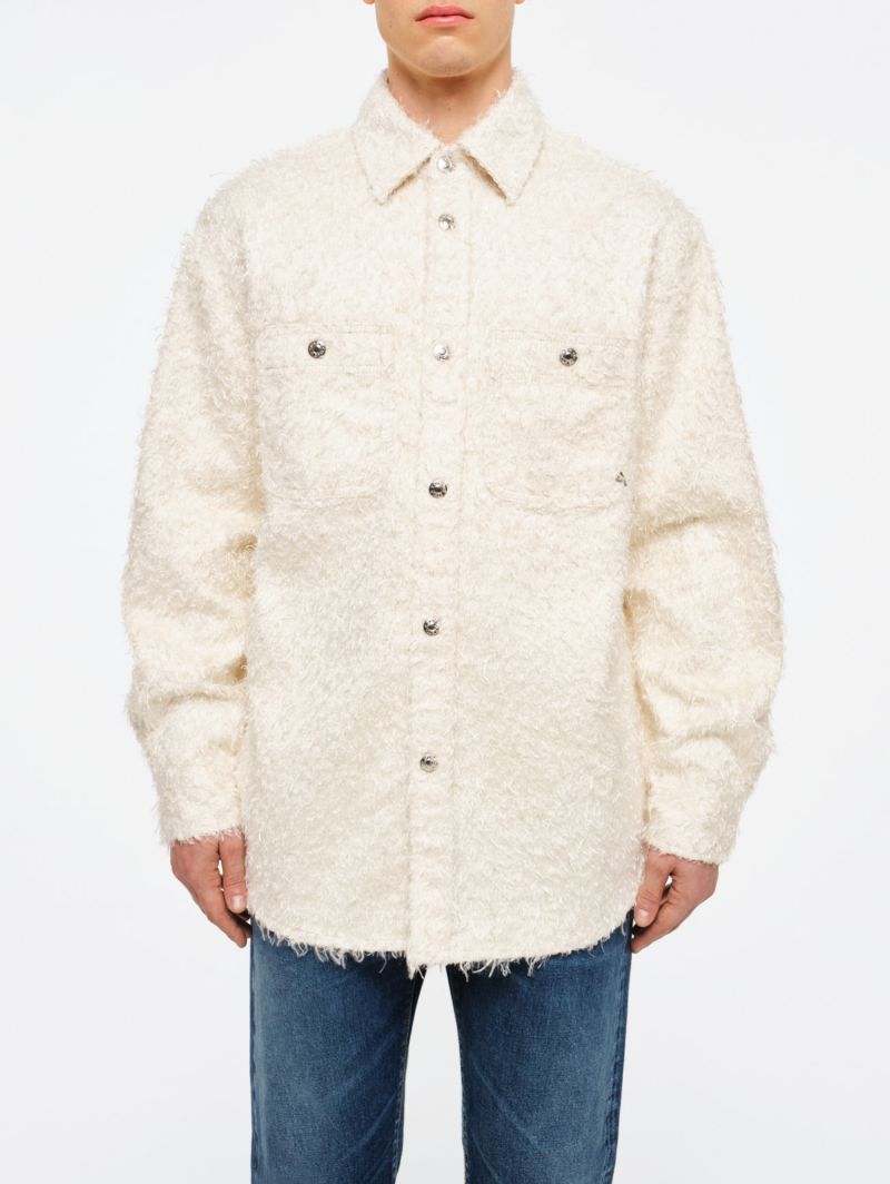 Overshirt Liam in eco fur