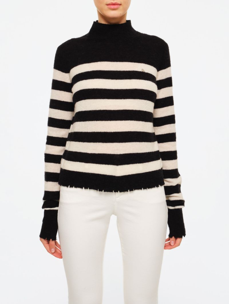 Maglia a collo alto Camila in misto lana