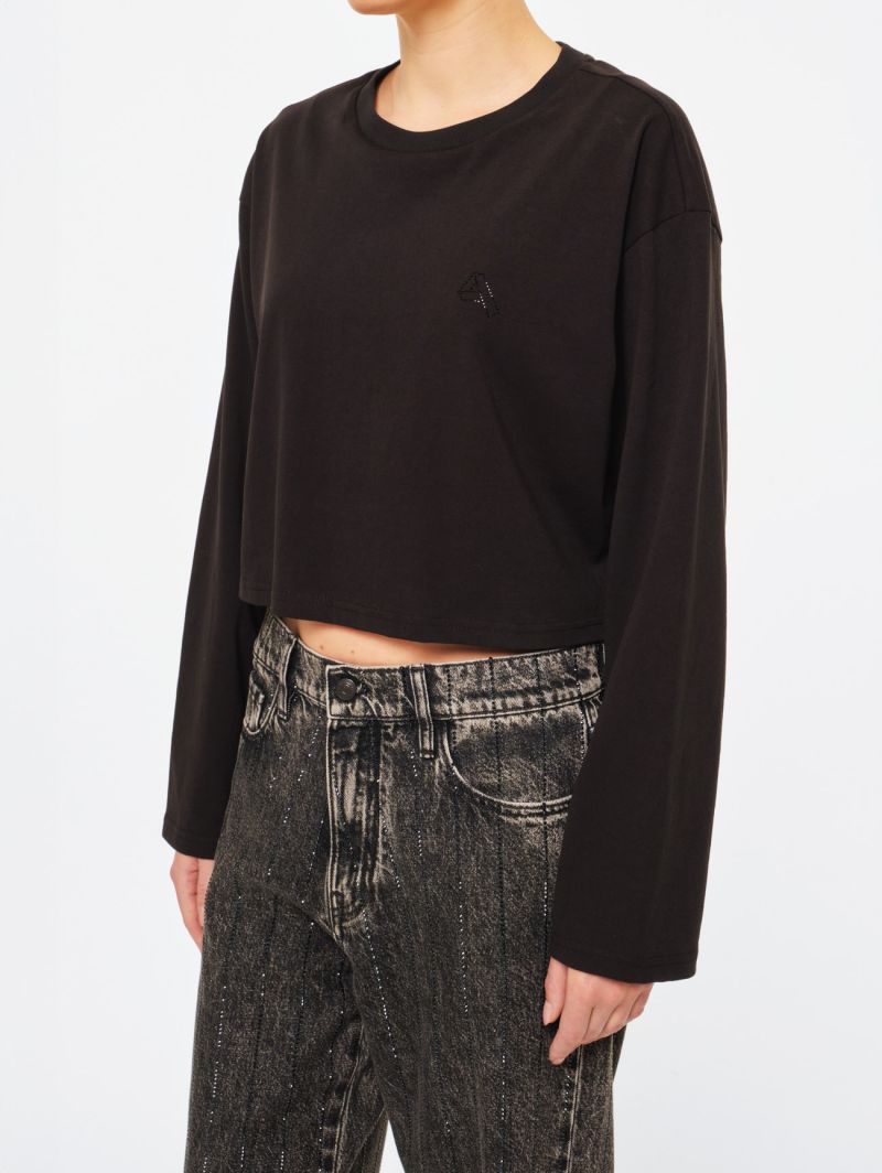 Maglia Hellen boxy fit con logo