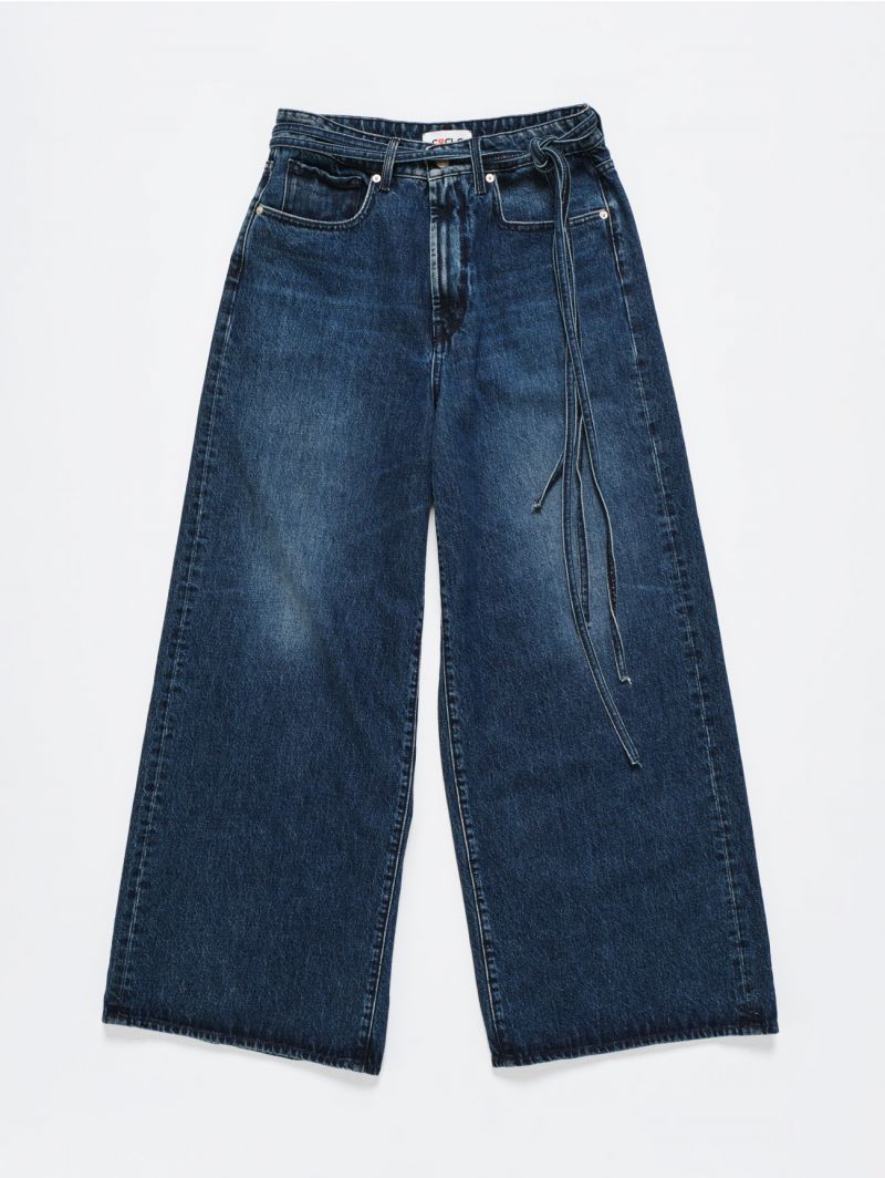 Boyfriend-fit Big low jeans