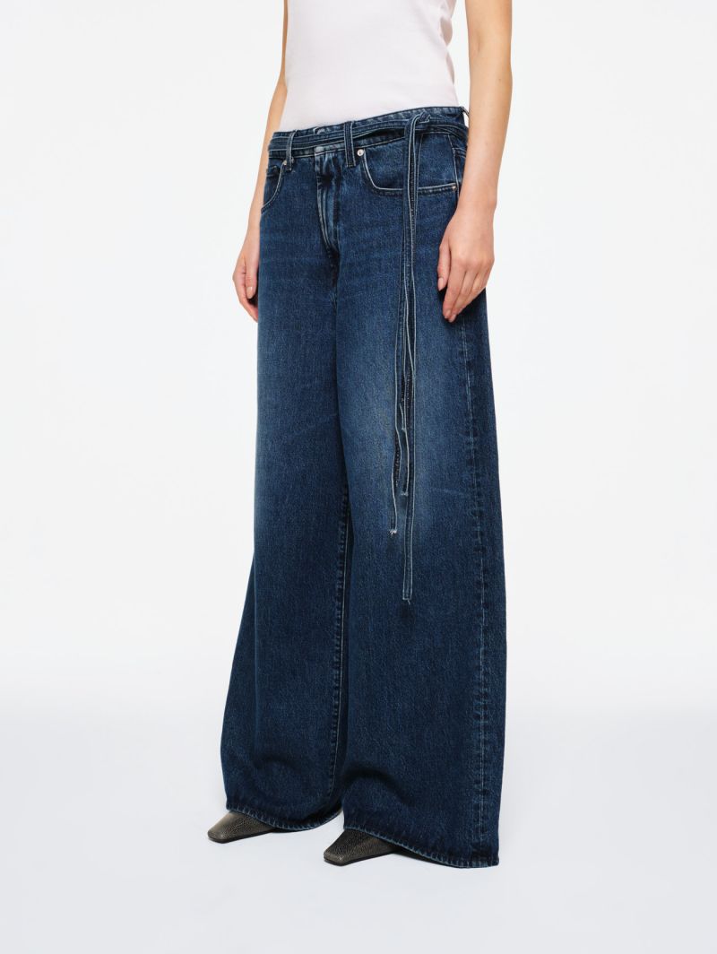 Boyfriend-fit Big low jeans