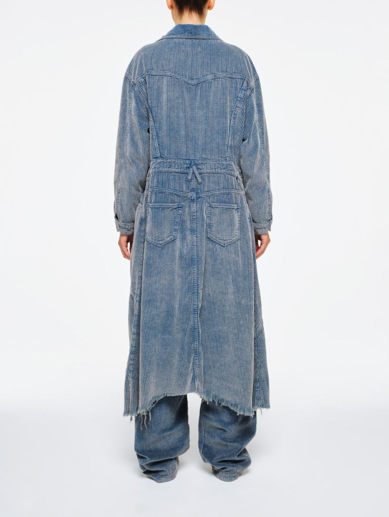 Corduroy Avery trench coat