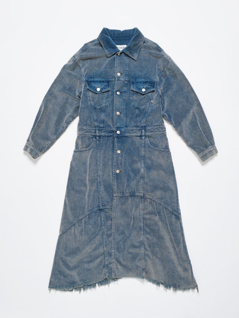 Corduroy Avery trench coat