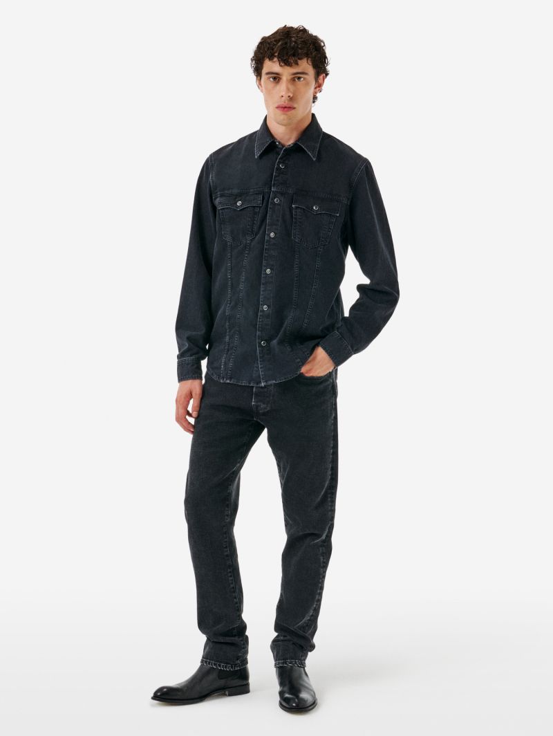 James icon shirt used wash