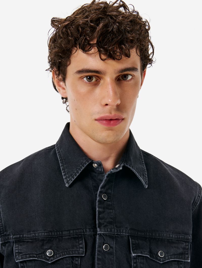 James icon shirt used wash