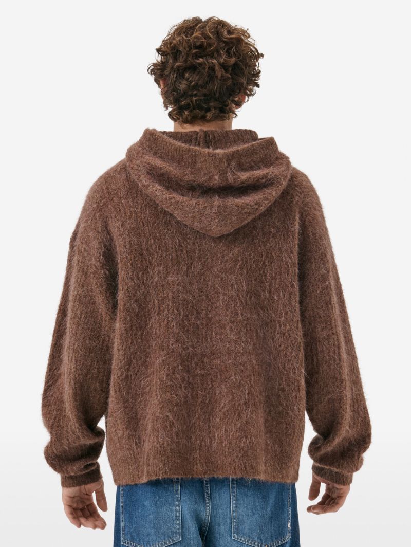 Over hooded brushed english rib amazing