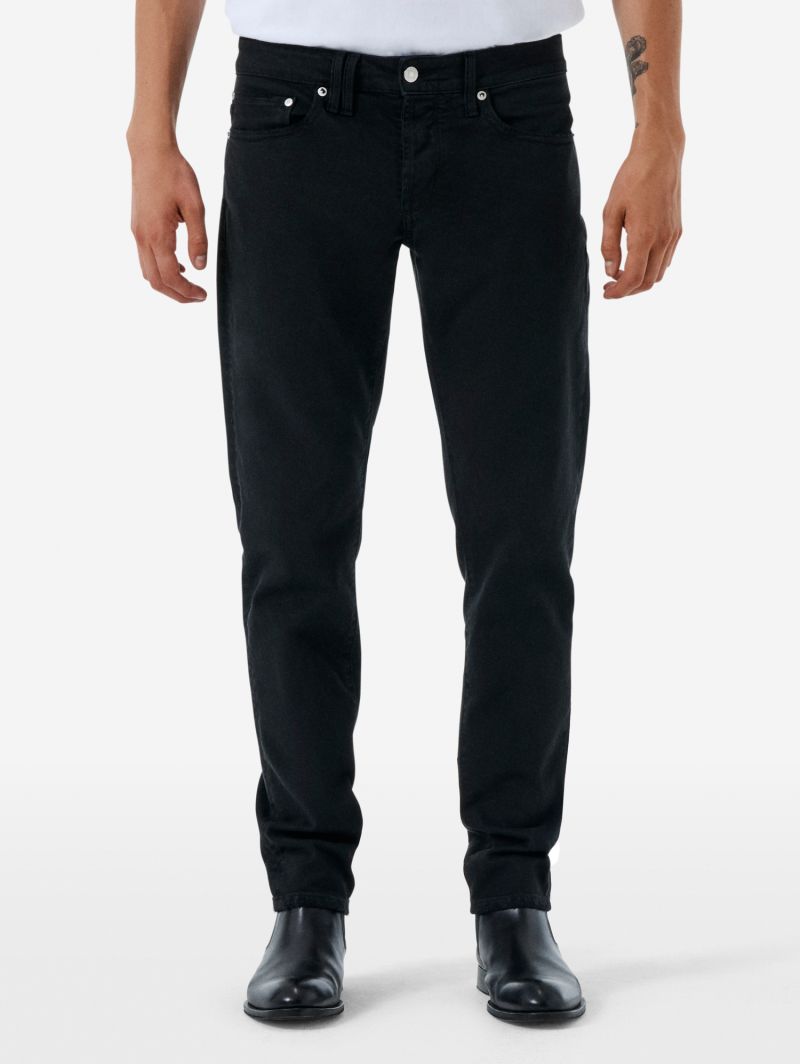 Bone comfort skinny distressed garment dyed