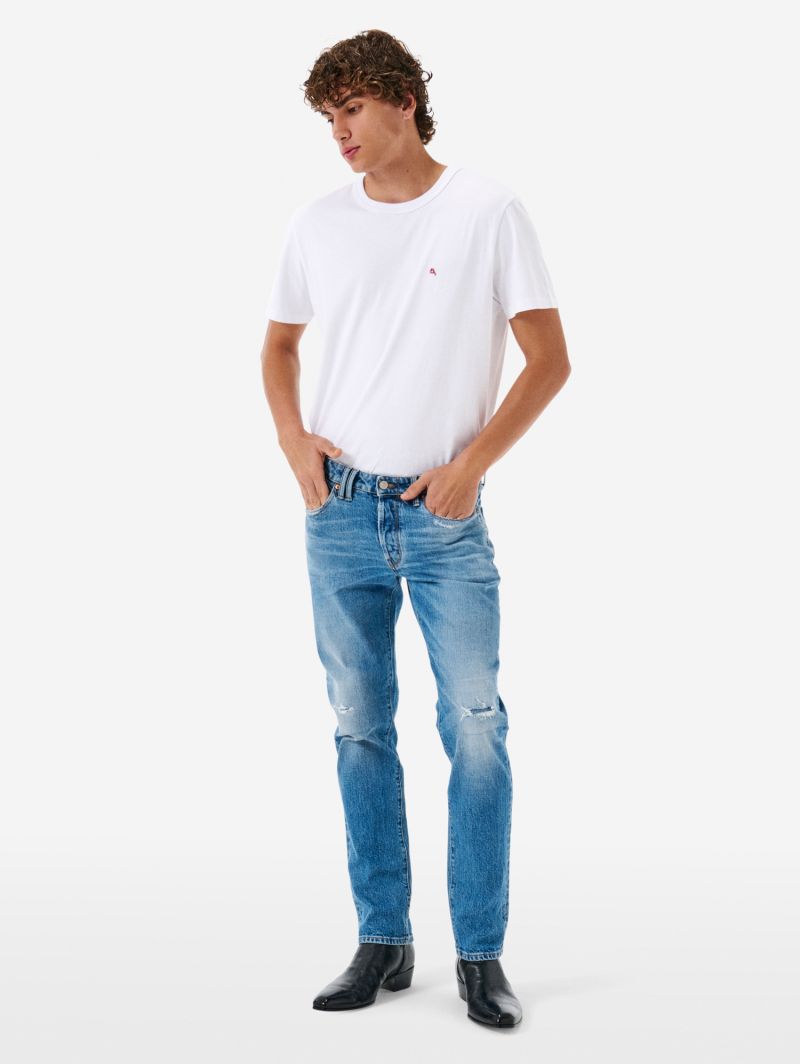 Slim fit antique vintage repaired