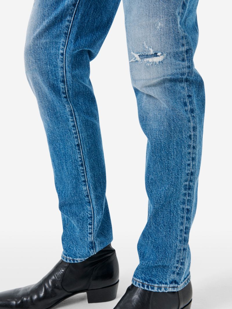 Slim fit antique vintage repaired