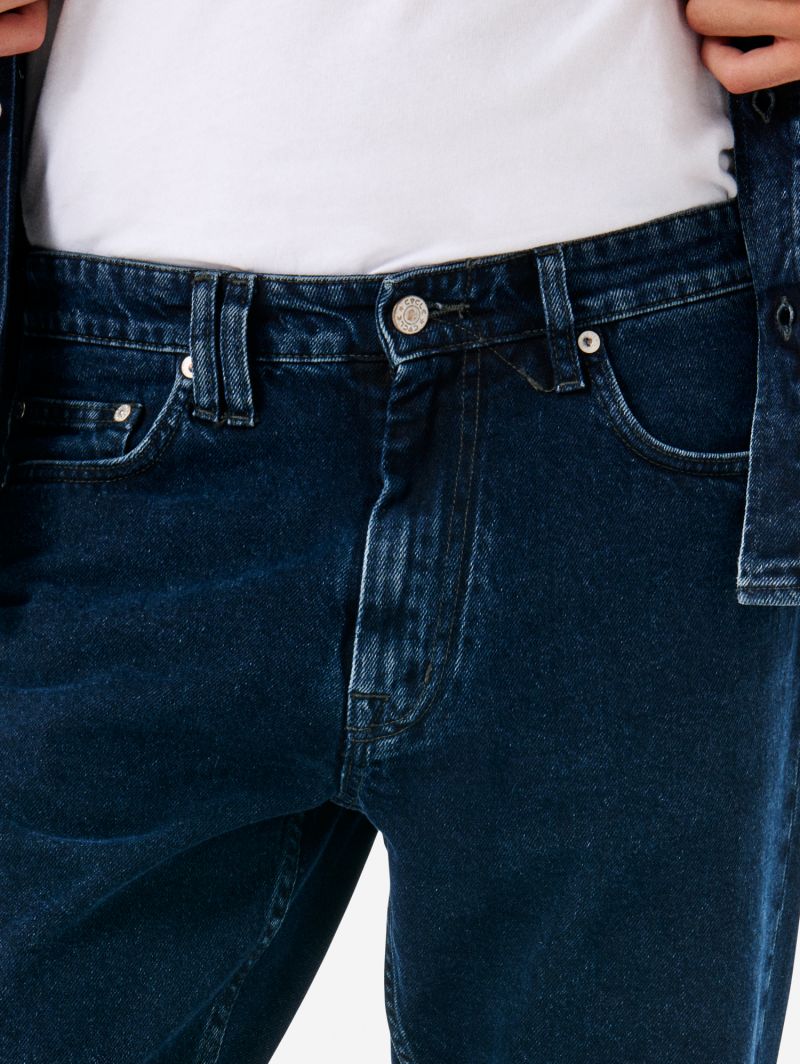 Lucky tapered fit eco enzyme stone wash