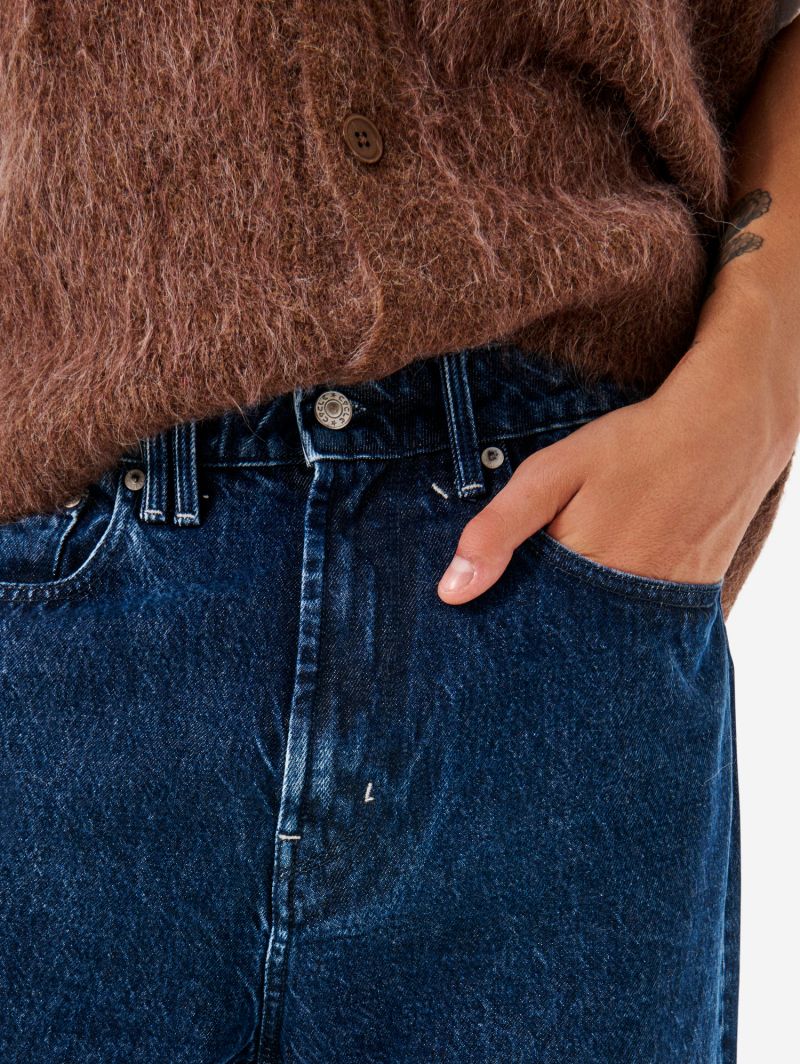 Big super wide leg eco enzyme stone wash