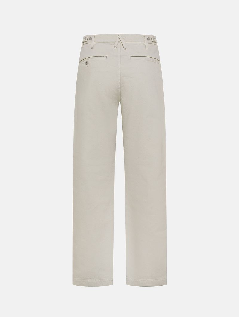 Full chino wide straight leg direct dyed