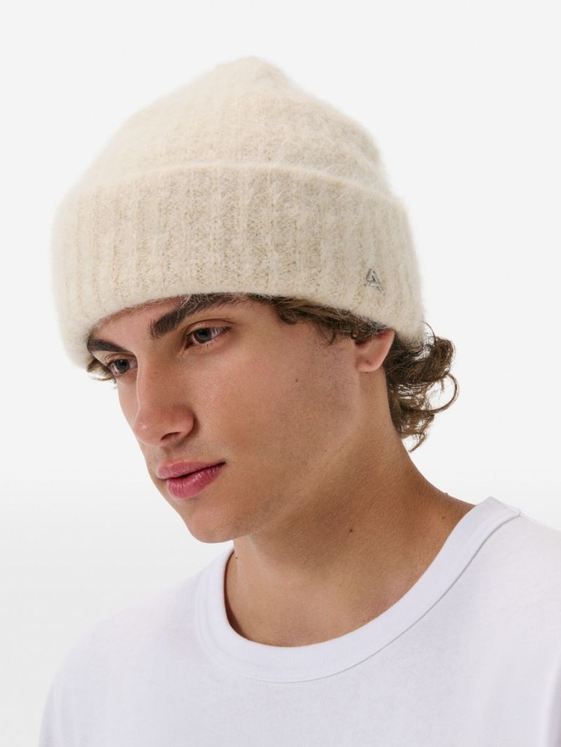 Alpaca-blend Amazing rib-knit beanie