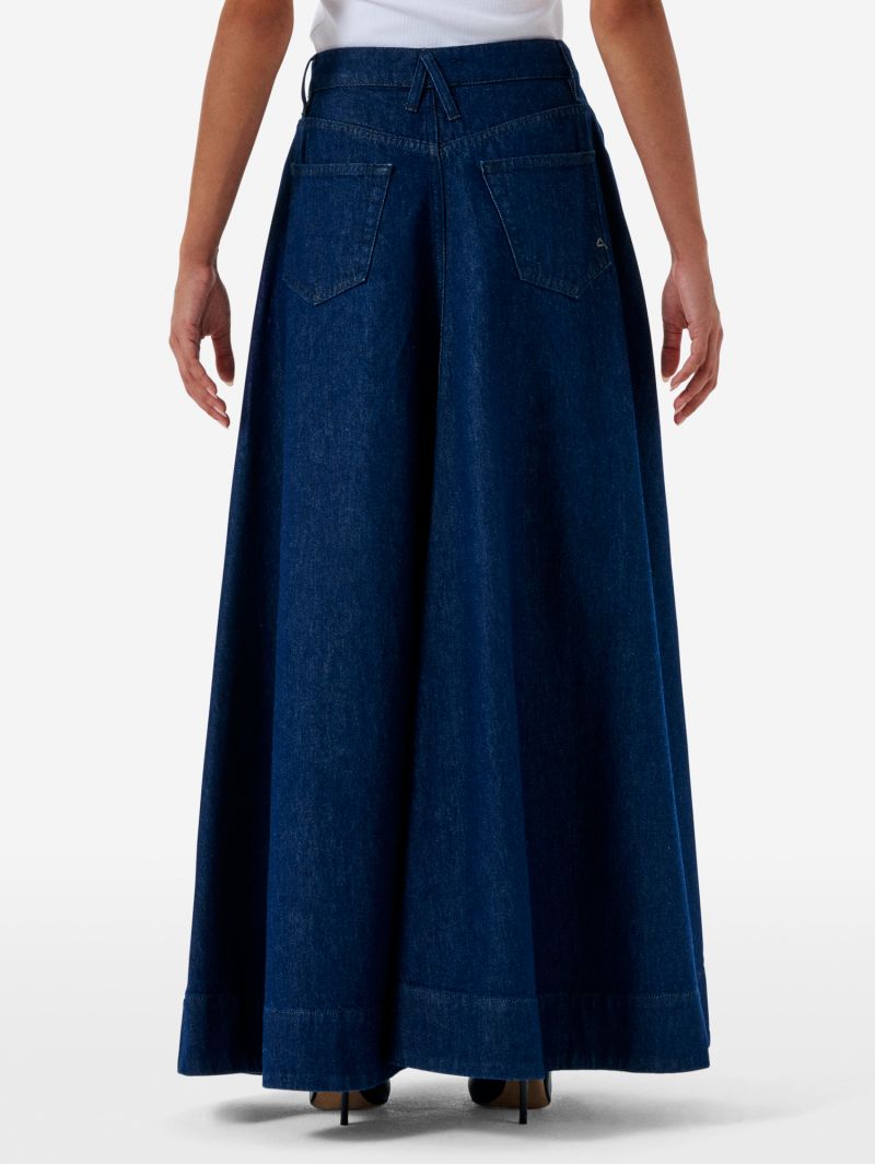 Sofia long skirt rinse wash