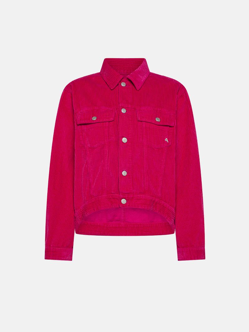 Giacca trucker Hailey in velluto a coste