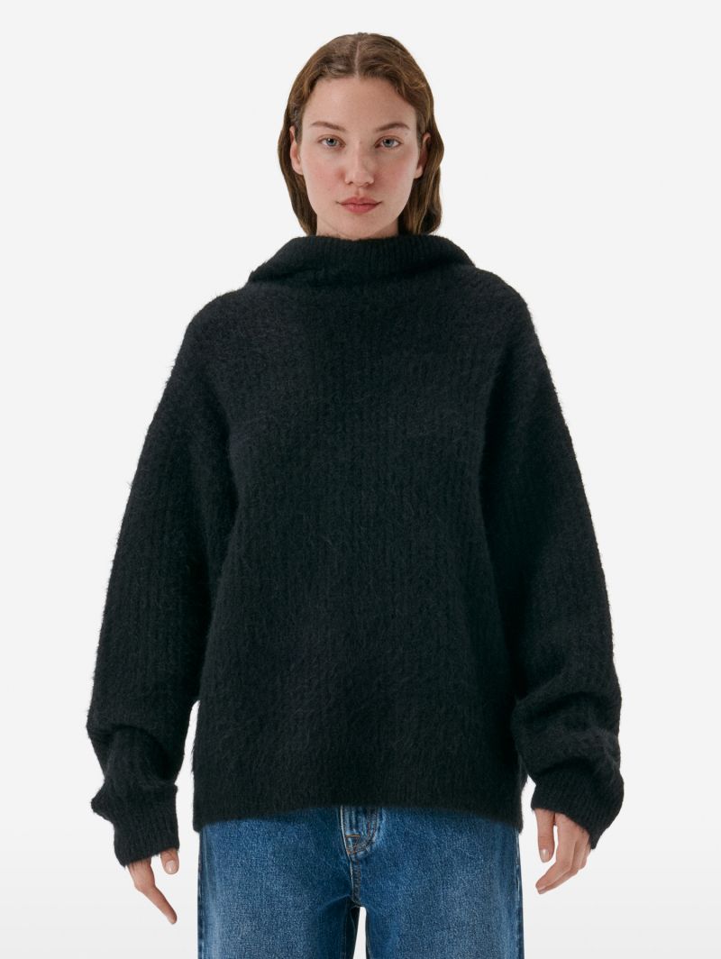 Over hooded brushed eng rib amazing