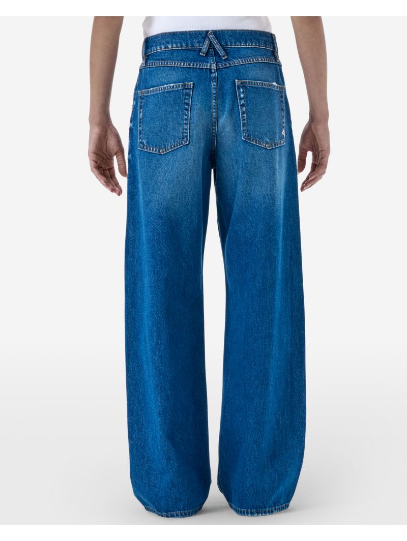 Low wide-leg Aida jeans