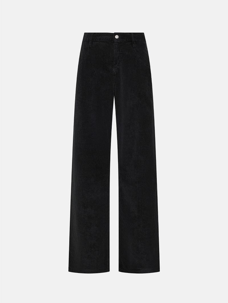 Aida low super fitted low waist volume leg direct dyed