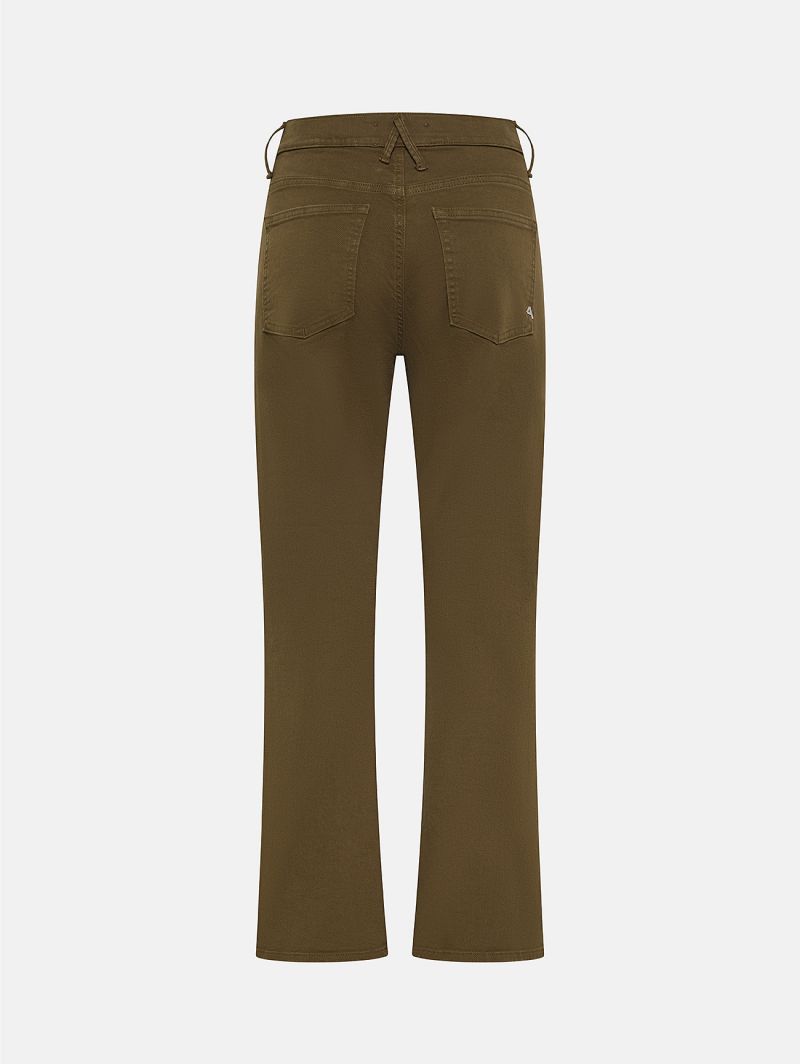 Kate new slim crop bootcut direct dyed
