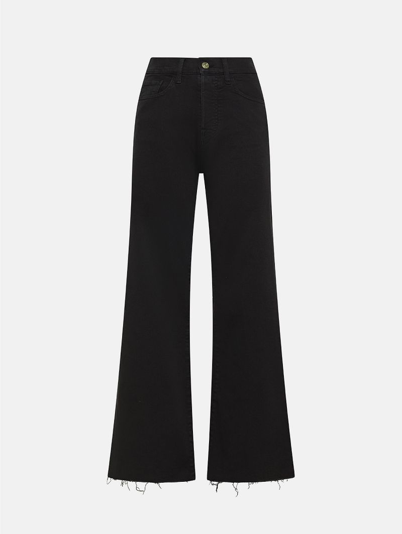 Luna mid rise flared reactive dyed row edge