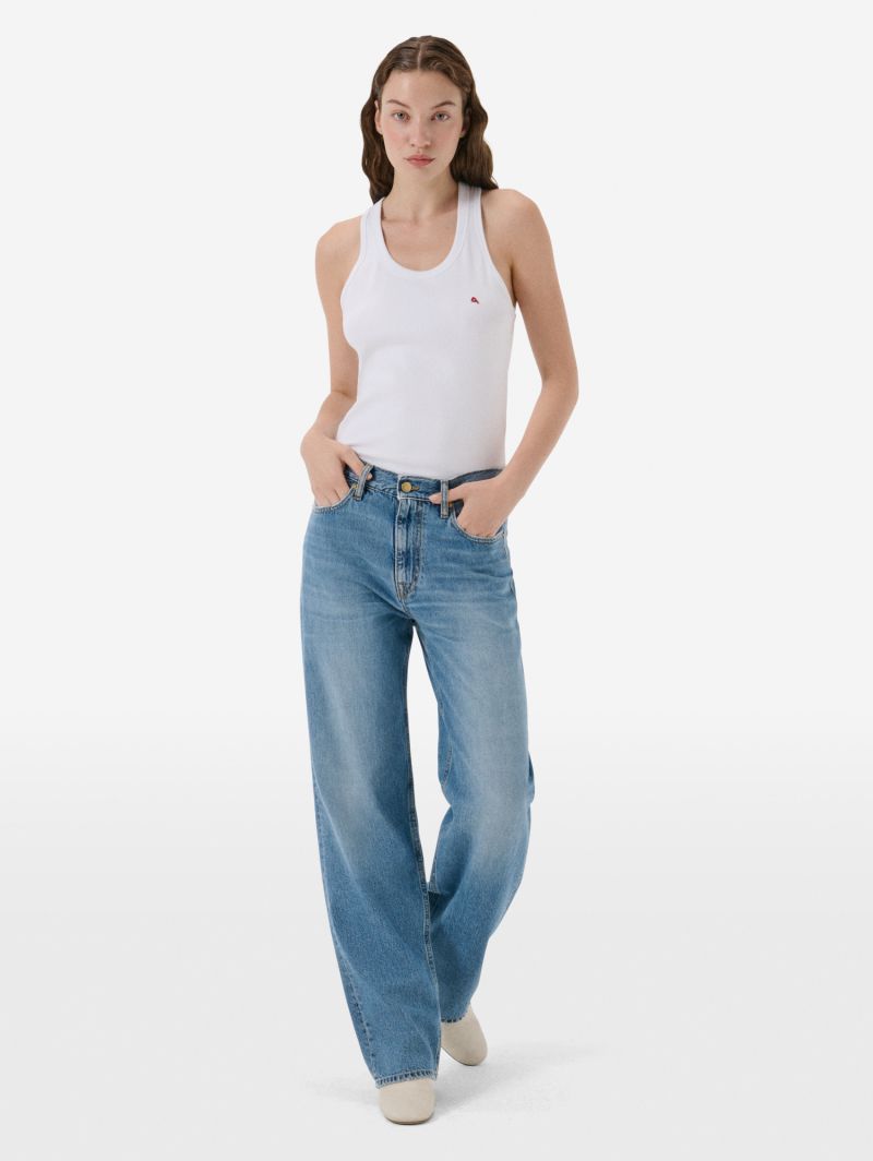 Mila low rise '90s fit mid tone natural vintage