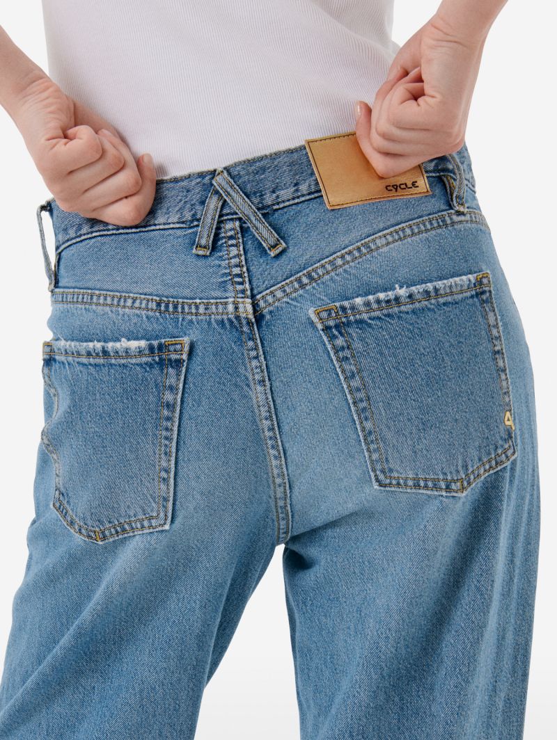 Mila low rise '90s fit mid tone natural vintage