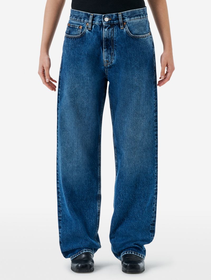 Mila low rise '90s fit stone wash brushed