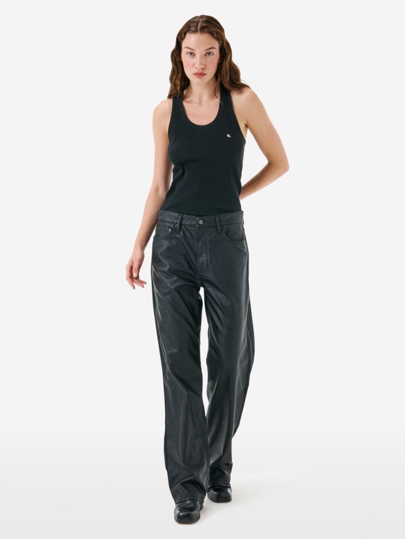 Mila low rise '90s fit eco leather rinse wash