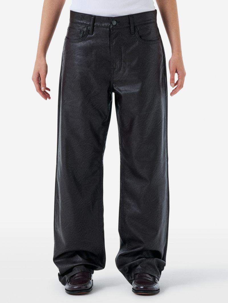 Mila low rise '90s fit eco leather rinse wash