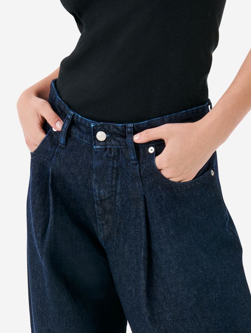Jack high rise curve leg with pence rinse wash