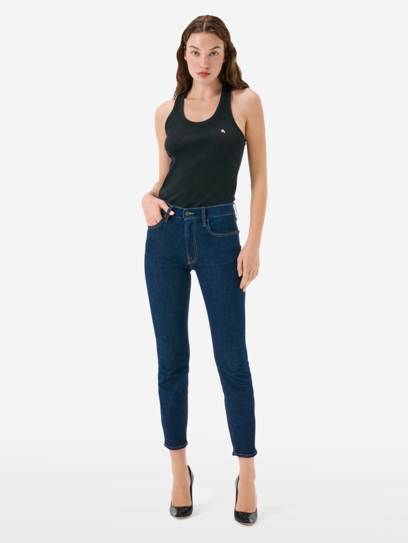 Body slim high rise rinse wash