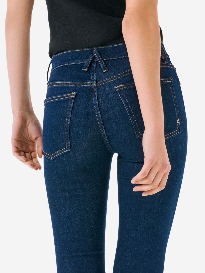 Body slim high rise rinse wash