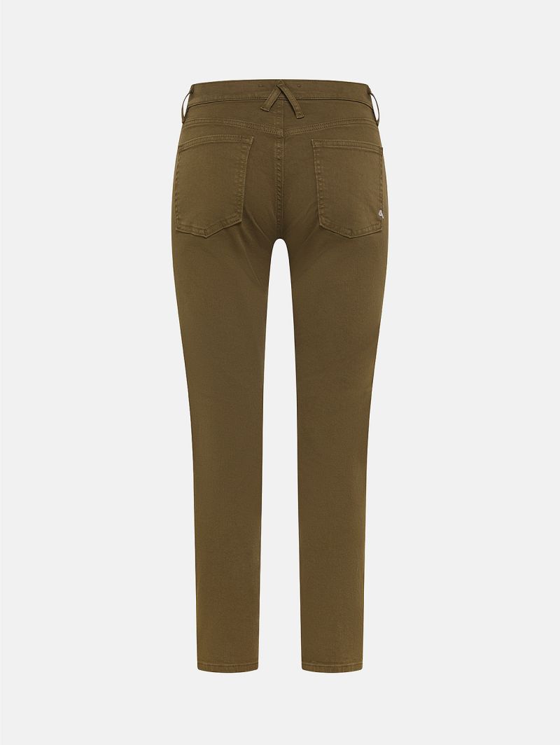 Body slim high rise direct dyed