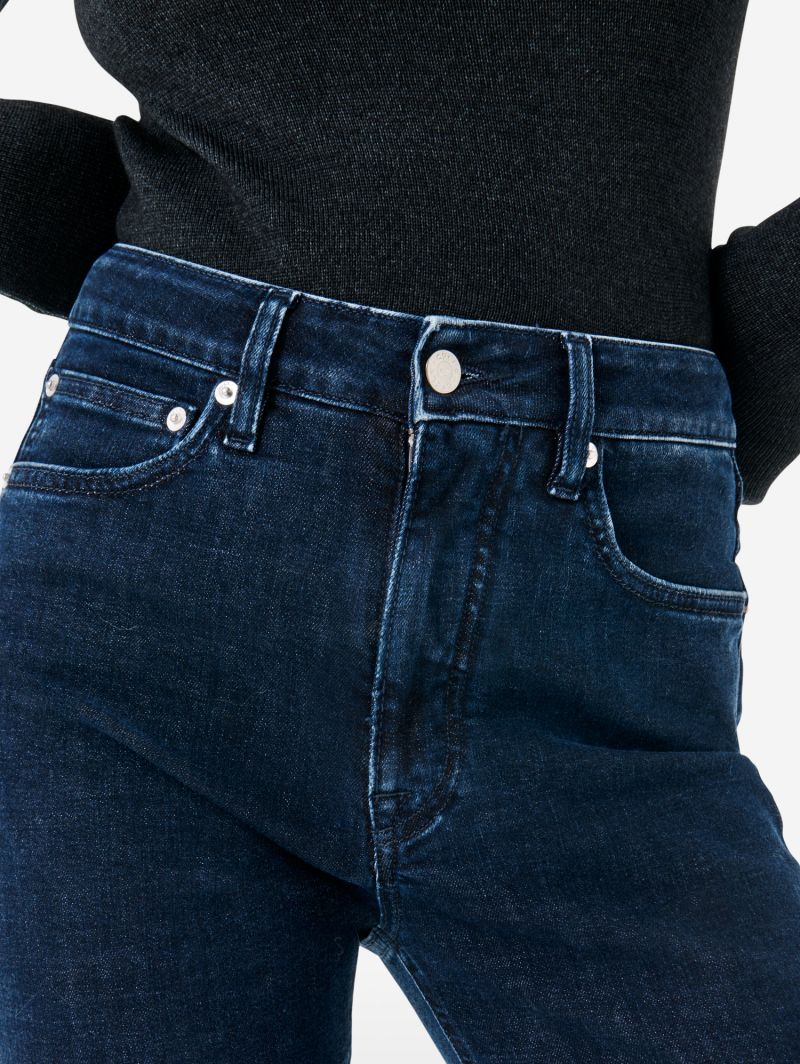 Eva skinny super high rise eco enzyme stone wash