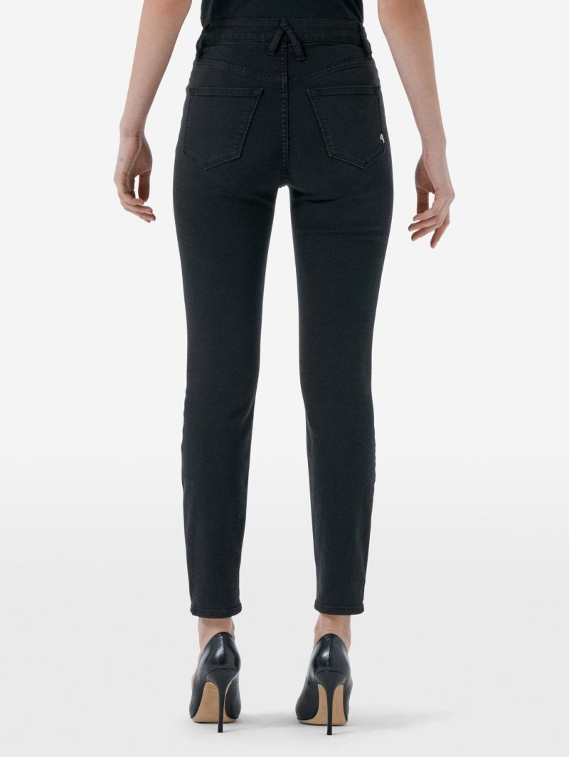 Eva skinny super high rise direct dyed