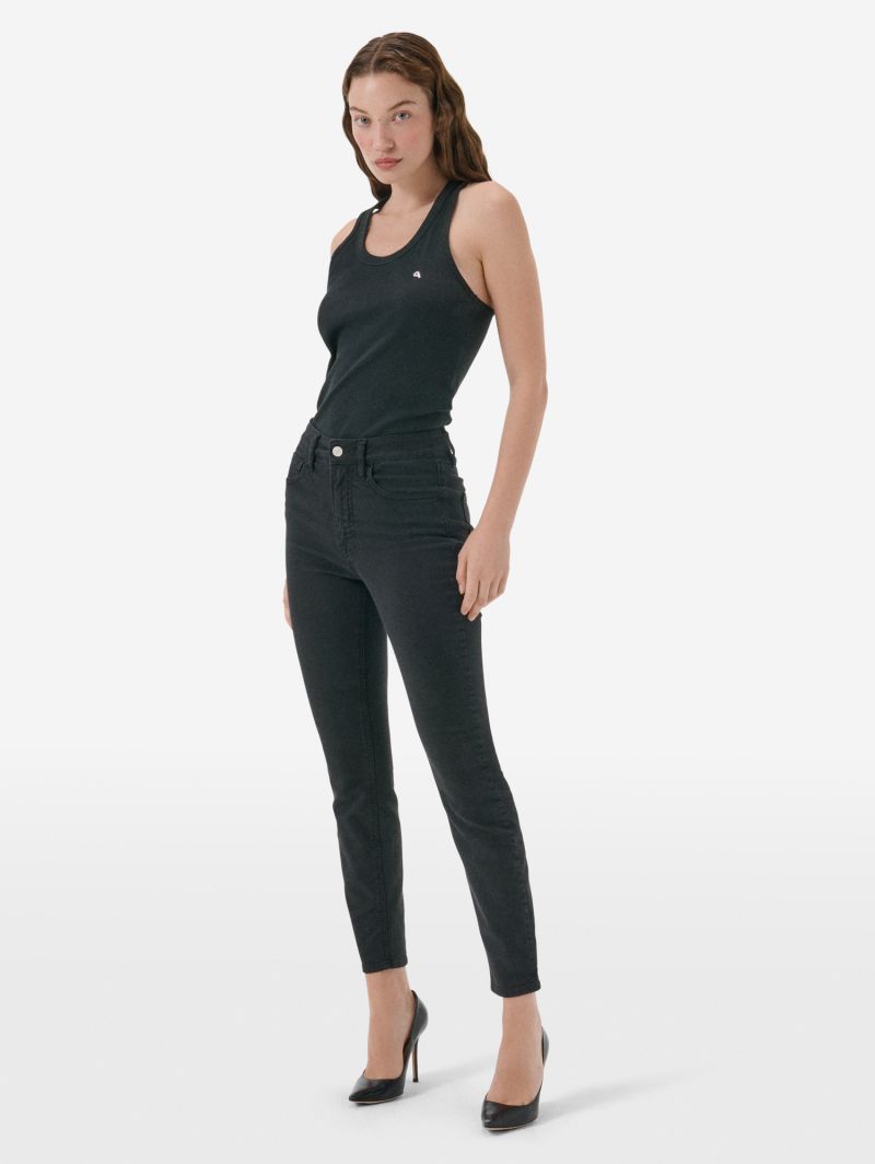 Eva skinny super high rise direct dyed