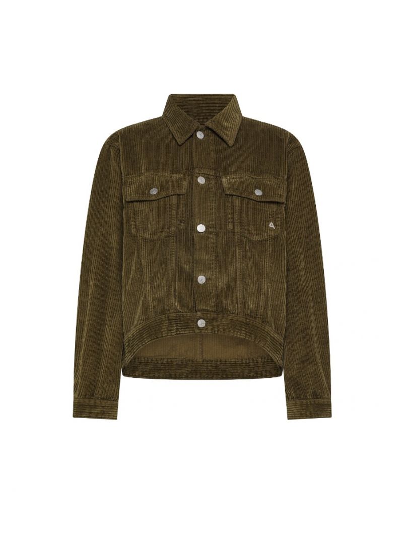 Giacca trucker Hailey in velluto a coste