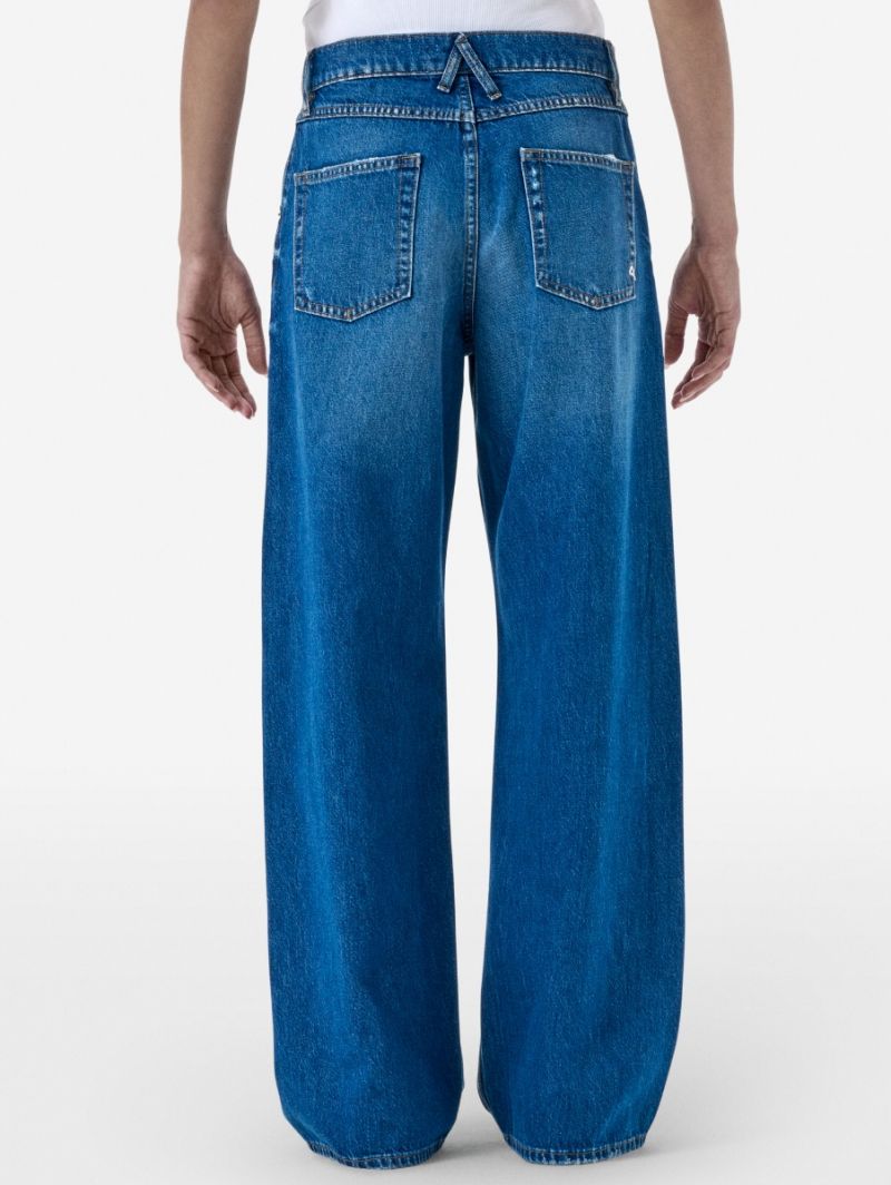 Low wide-leg Aida jeans